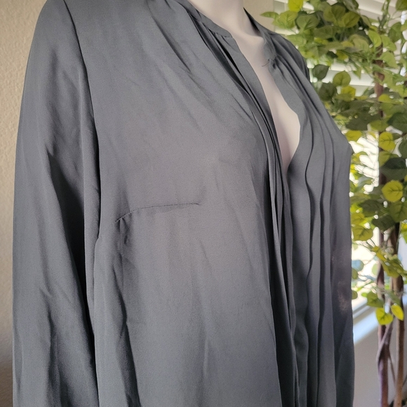 H & M Sheer Shirt Dress - Picture 2 of 9